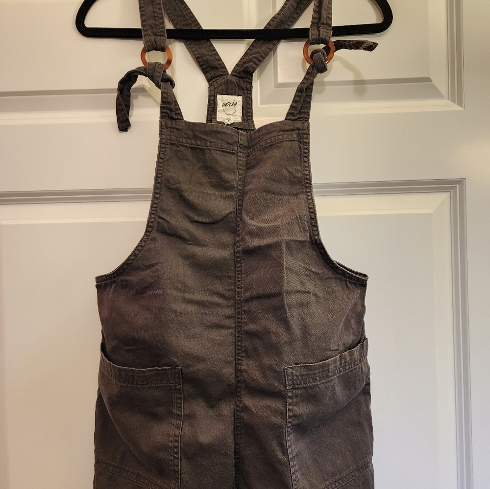 Aerie dark gray shorts overalls US women's size x-small